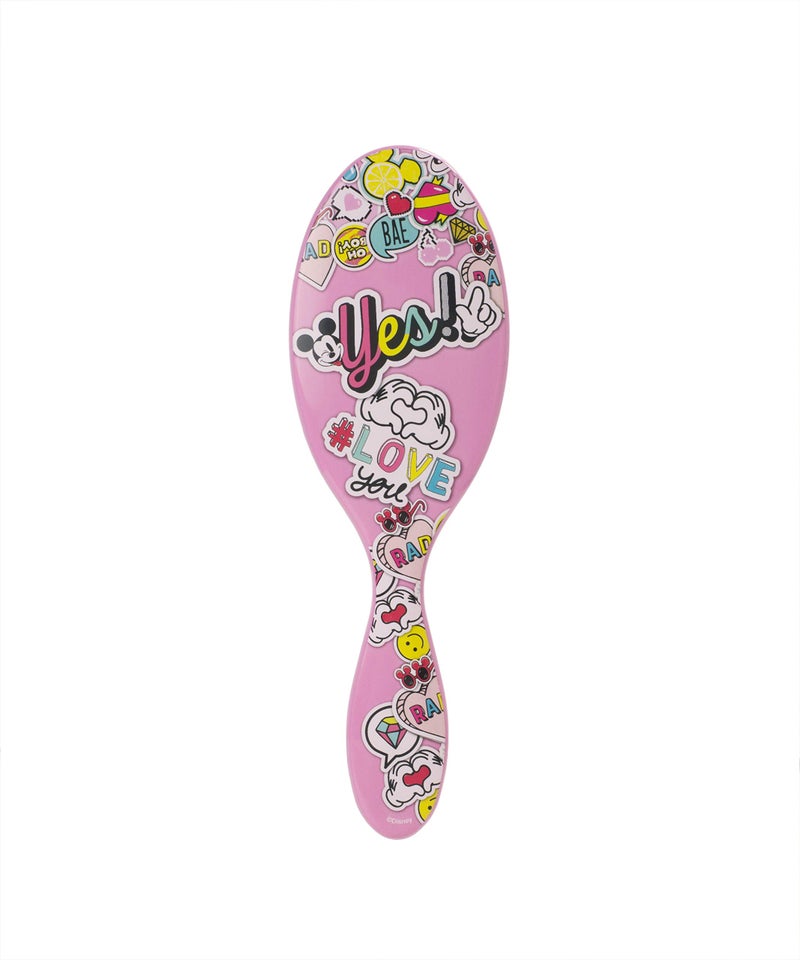 Wet Brush Hair Brush Disney Classics Original Detangler, with Ultra Soft Bristles Hairbrush for Women, Men and Kids, Gentle Detangle for Wet or Dry Hair- Yes Bae - Image 2