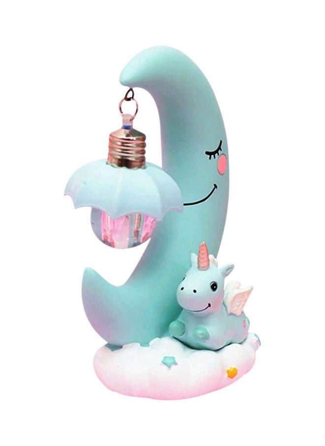 NIBEMINENT Unicorn Moon Night Light LED Lamp Multicolour  - Image 3