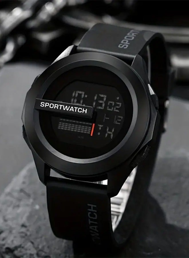 Digital Sports Watches for Boys Outdoor LED Backlight Stopwatch Rubber Wrist Watch Wholesales Assorted Set - Image 4