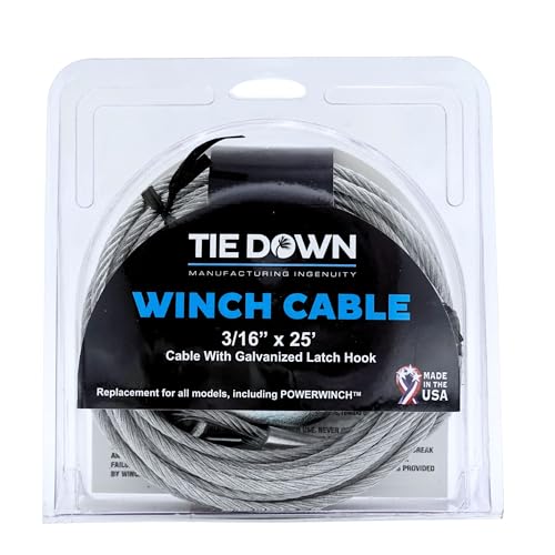 Tie Down Engineering 59385 Winch Cable 3/16" x 25' - Image 5