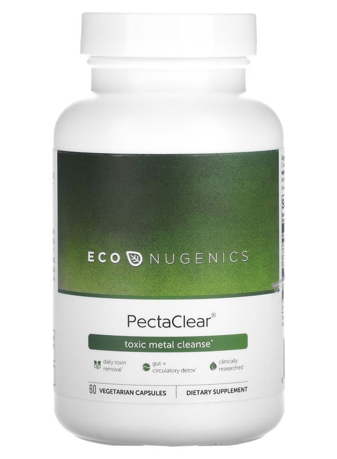 PectaClear Toxic Metal Cleanse  60 Vegetarian Capsules