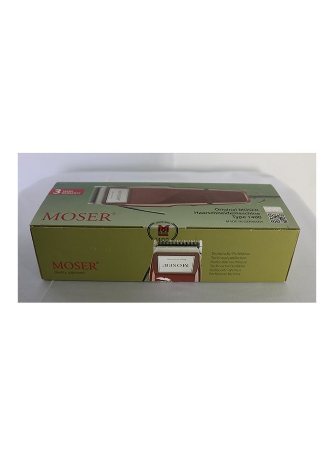 MOSER International Version Moser Trimmer Classic 1400 Professional Hair Clipper Burgundy One Size Brown - Image 3