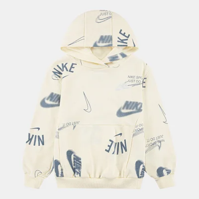 Nike Kids' Club Brand Energy Allover Print Hoodie