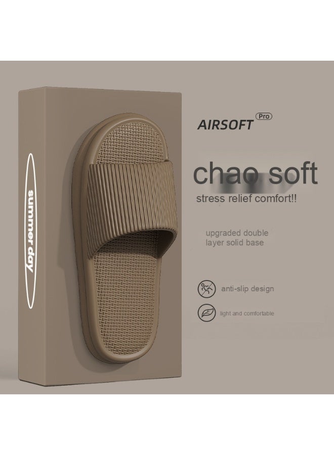 New Slip-Resistant Massaging Bathroom Slippers for Home Use