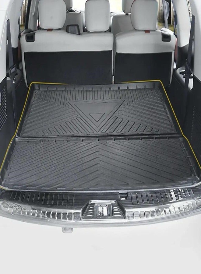 Generic Nissan Patrol Y62,Y63 Car Rear Trunk Mat, Rear Cargo Boot Liner For Patrol Y62 2010-2025 And Y63 Models, Car Floor Mats, Patrol Accessories  - Image 3