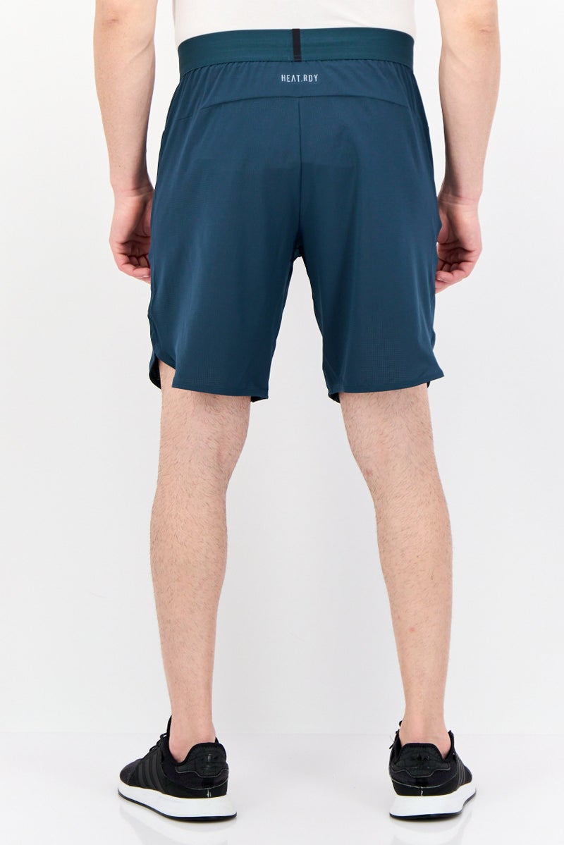 Adidas Men Sportswear Fit 9 Inseam Training Shorts, Teal Green - Image 3