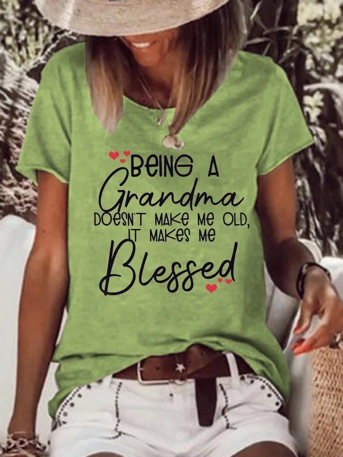 2022 Ebay Shopee Wish AliExpress new women's short-sleeved European and American top T-shirt independent station hot green L - Image 1