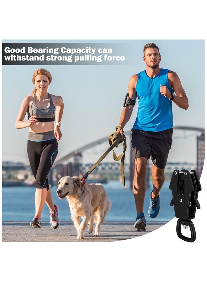 Reginary 2 Pcs Frog Clip Dog Leash Clip 360 Degree Swivel Clip Heavy Duty Quick Release Clip Metal Dog Leash Buckle Dog Leash Clasp Dog Chain Buckle for Linking Pet Collar and Pet Supplies - Image 5