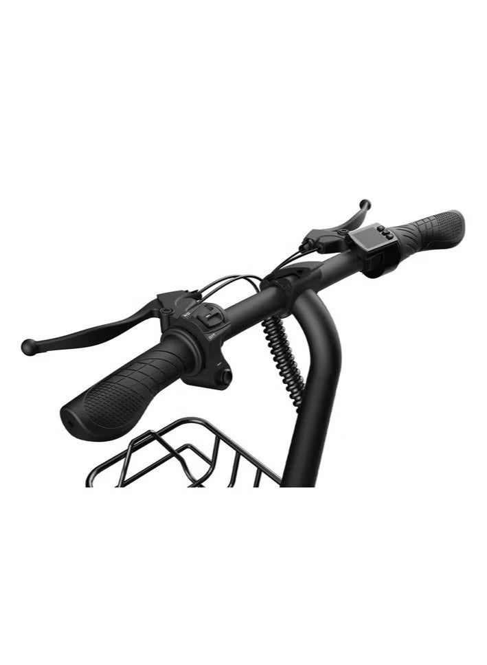 KUGOO V1 Pro Electric Bicycle, 400W Motor, 30KM Range, 20-inch Tires, Black - Image 5