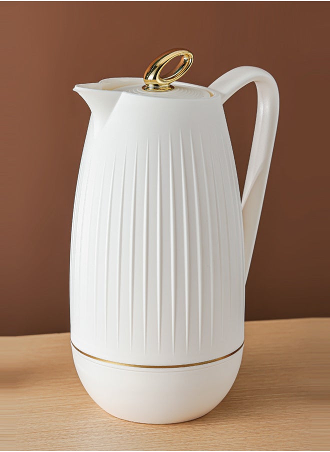 REEM Tea/Coffee Flask 1L Ivory/Gold  - Image 2