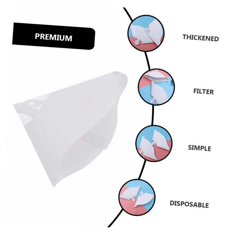 20Pcs UV Printer Paper Funnel Strong Practical Filter Funnel Simple Design - Image 4