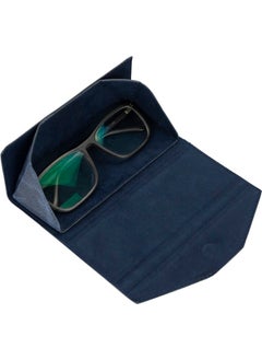 PLM Smart Glass Leather Glasses Case TN5 Blue  - Image 2