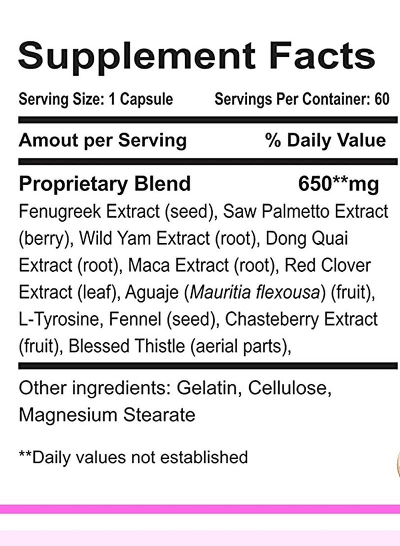 أيزو سينشوالز مكمل طبيعي للسيدات 60 كبسولة - Image 3