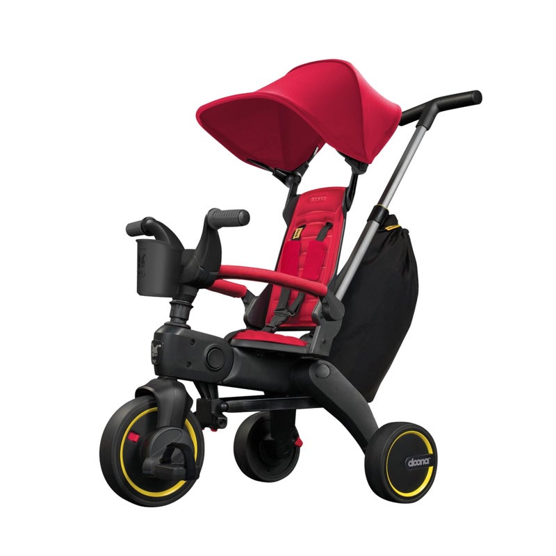 Doona Liki Trike S3 Flame Red 5in1 Compact Foldable Tricycle Suitable for Toddlers 10 to 36 Months - Image 2