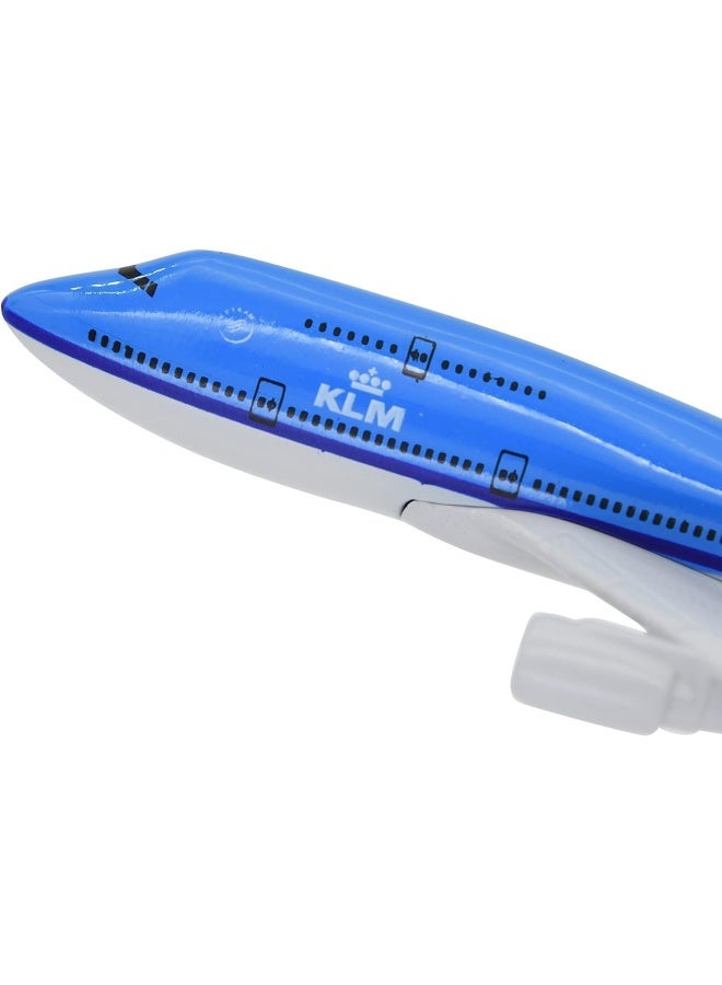 Premify 16Cm B747-400 Klm Airlines Airbus Alloy Metal 1:400 Scale Diecast Airplane Static Decoration Aircraft Model Toy Plane Model Aircraft & Holder  - Image 5
