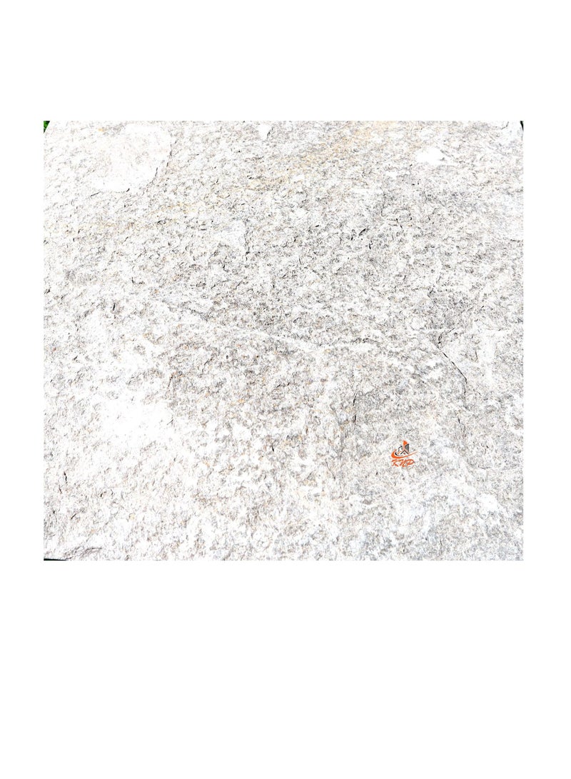 KNP Garden stepping stones  Square 30x30cm Greenish Gray set of 10 stones - Image 1