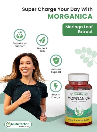 Moringa Oleifera Capsules Miracle Antioxidant Superfood Supplement for Energy, Metabolism, & Immune Support - 60 Capsules - view 3