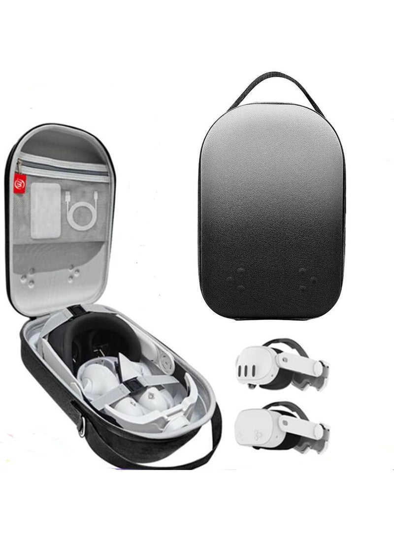 Carrying Case Compatible with Meta Quest 3S Hardshell Storage Travel Case for Quest 3S Headset and Controllers Accessories - Image 1
