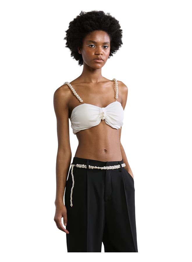 BSB Crop top with pearls - Image 1