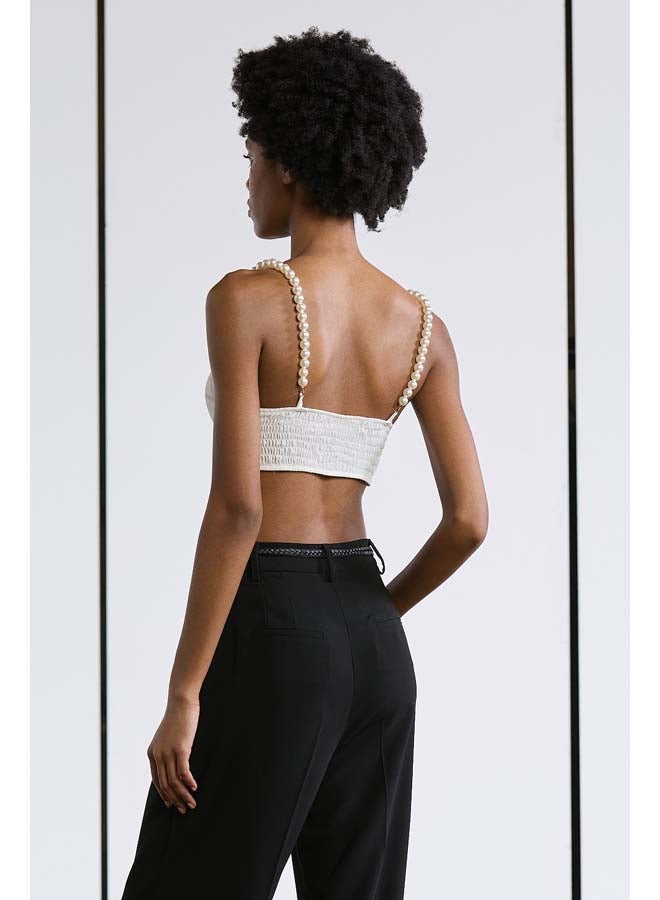 BSB Crop top with pearls - Image 2