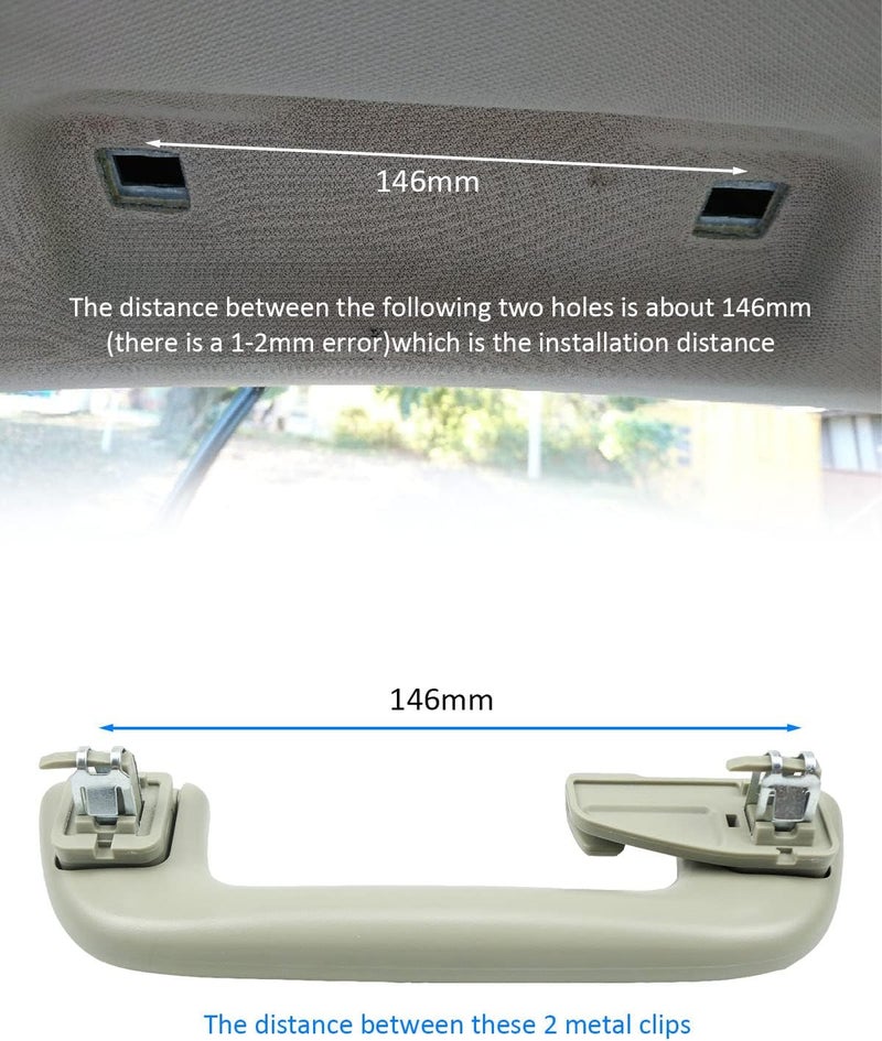 YIGUCS Inner Roof Pull Handle Grab for Toyota Models - Image 4