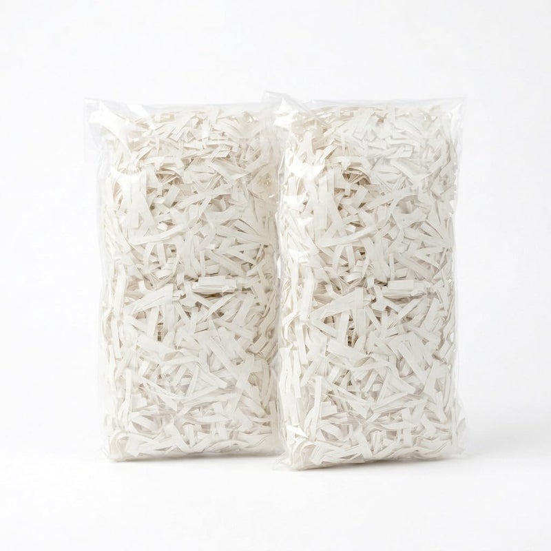 2 Pack Corrugated Slice Filler Paper for Gift Wrapping and Gift Box Packing (Offwhite)
