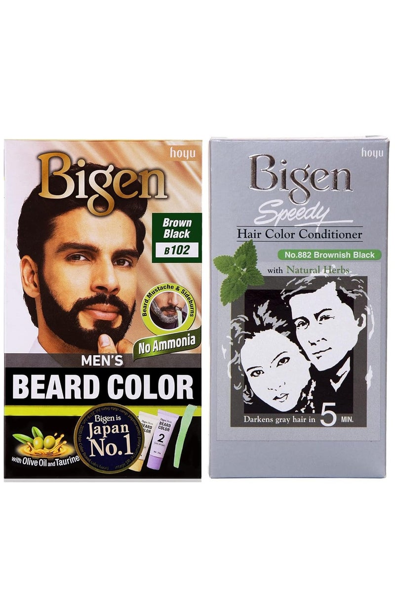 بايجن بيجين بيرد كولور 102 وبيجين سبيدي كولور 882 (عبوة من قطعتين)