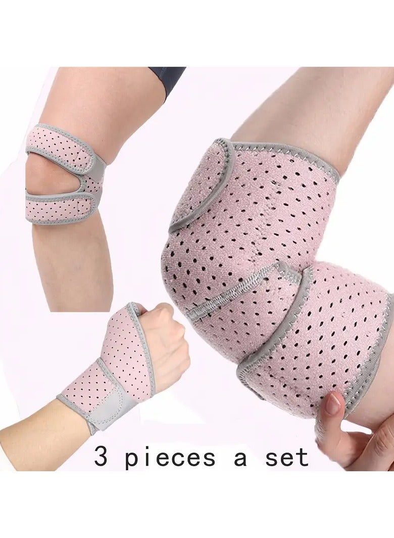 Adjustable Elbow Brace for Men & Women -InstantPain Relief for Tennis Elbow, Golfer's Elbow, Tendonitis &Arthritis -Advanced Support for Weightlifting, Gym, SportsInjury Recovery & Daily Use(Pink) - Image 1