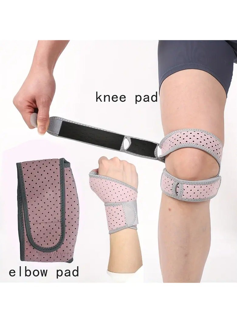 Adjustable Elbow Brace for Men & Women -InstantPain Relief for Tennis Elbow, Golfer's Elbow, Tendonitis &Arthritis -Advanced Support for Weightlifting, Gym, SportsInjury Recovery & Daily Use(Pink) - Image 5