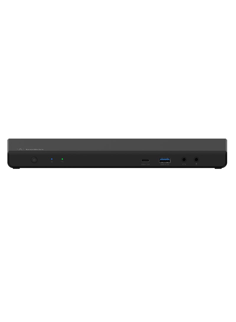 بيلكين Eu - Docking Station Hub - 3X Hdmi 2X Displayports - Black - Triple Display - Image 3