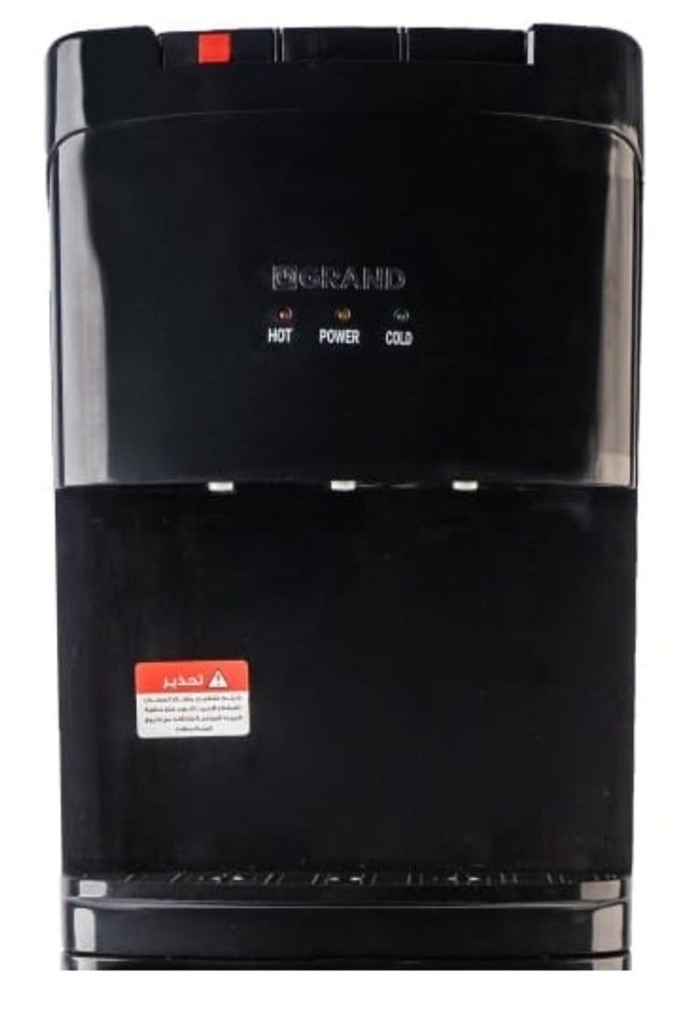 Grand Mini Cold & Hot Water Dispenser, 3 Taps, Black - WDQ-556-B