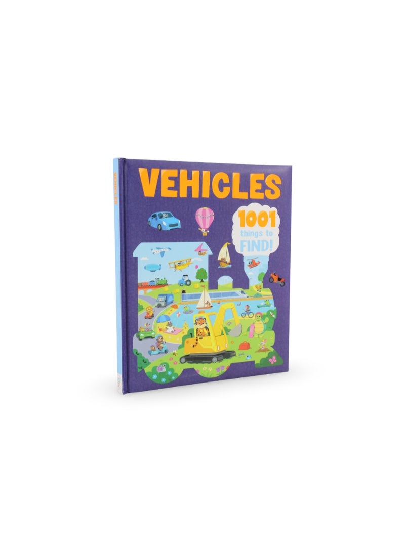 Igloo Books "Vehicles: 1001 Things to Find" Book - Image 1