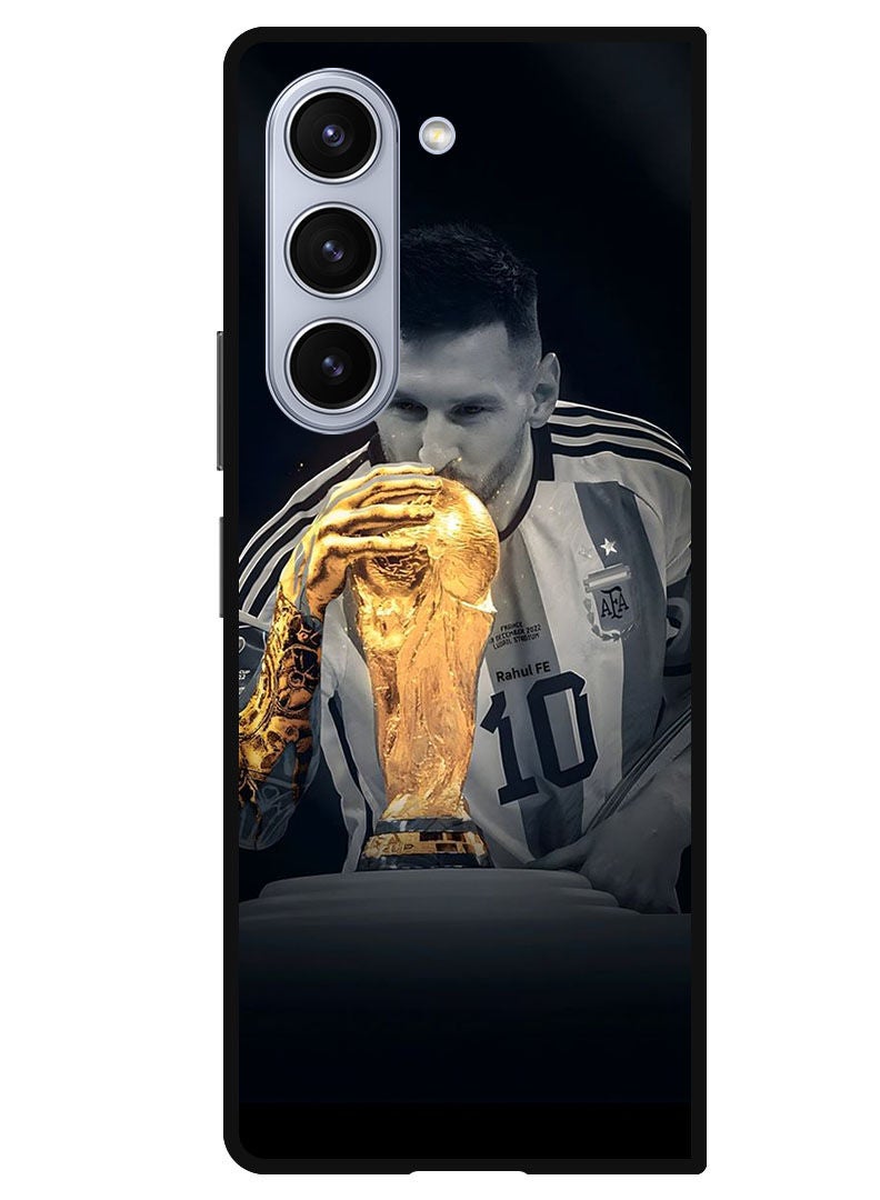 Theodor Protective Case Anti Scratch Shock Proof Bumper Cover For Samsung Galaxy Z Fold 5 Messi (2) - Image 1