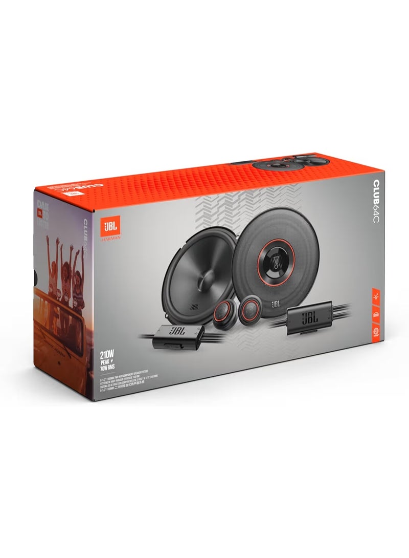 جي بي إل سماعات JBL CLUB-64C من سلسلة Club مقاس 6.5 بوصة للسيارة – زوج - Image 2