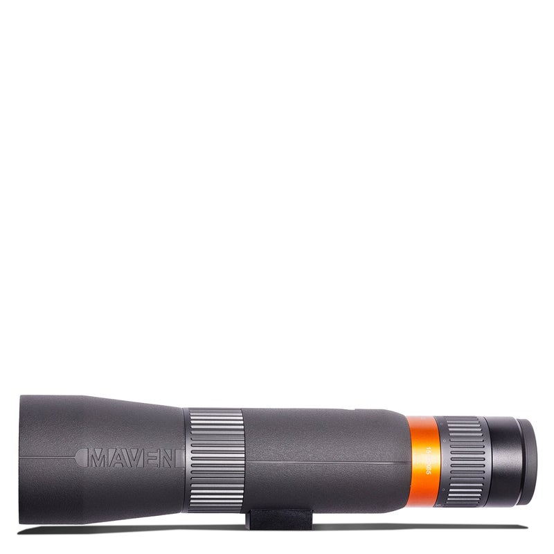 Maven CS1 1545X65mm Spotting Scope GrayOrange ED Lens Straight
