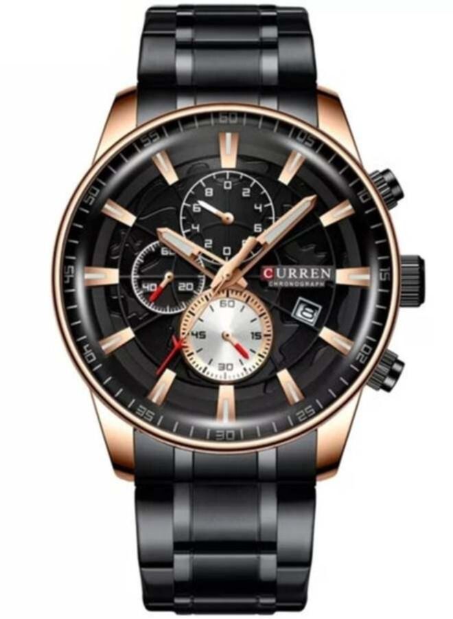 كارين ساعات للرجال التناظرية الكوارتز مقاوم للماء ساعات المعصم للرجال عرض التكتيكية الرياضة الحد الأدنى الساعات - Image 1