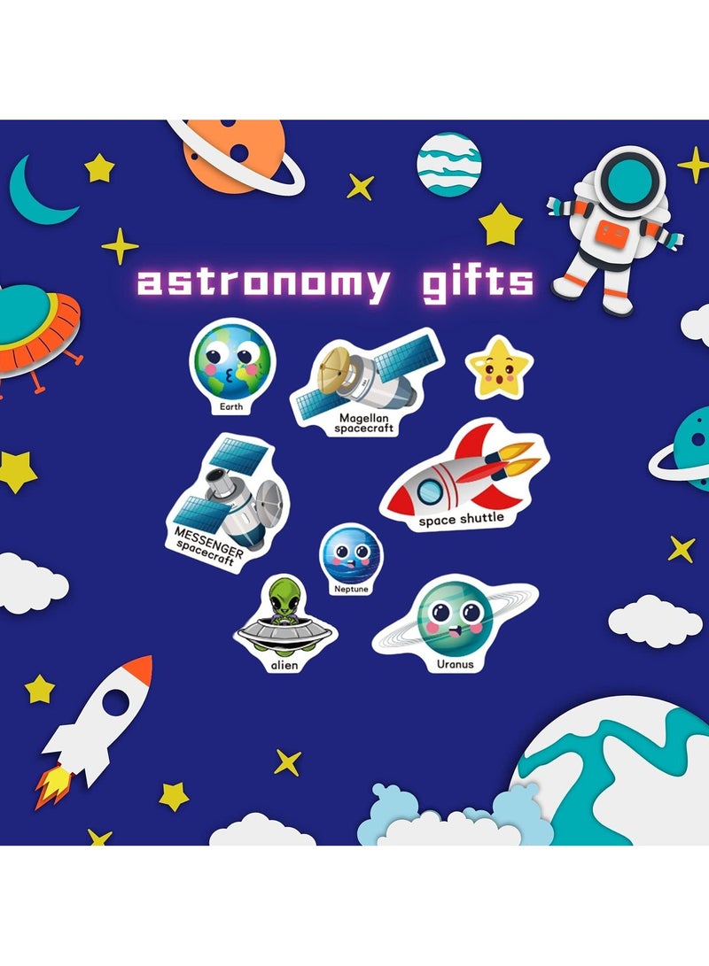 general Reusable Activity Sticker Learning Toys for Kids, Early Education Book Puzzle(Universe) - Image 4