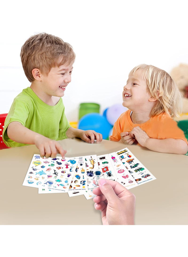 general Reusable Activity Sticker Learning Toys for Kids, Early Education Book Puzzle(Universe) - Image 5