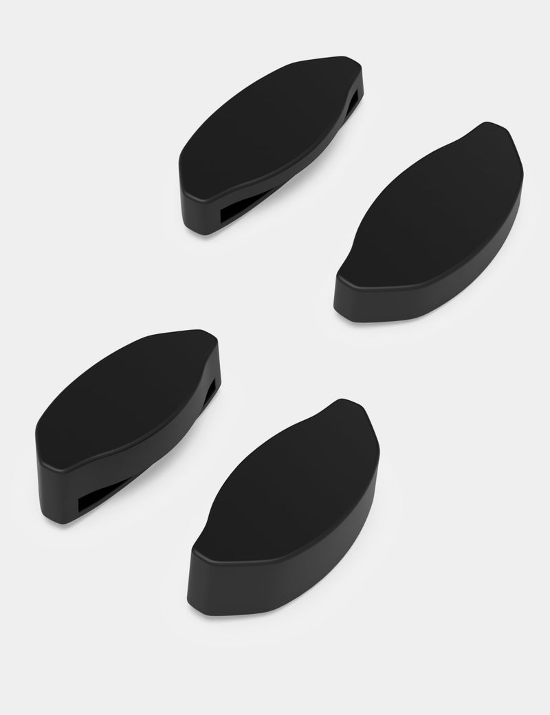 PapaViva 2 Pairs Replacement Nose Pieces for Oakley Frogskin Range OO9284 / Frogskin Hybrid OO9289/ Top Knot OO9434 / HSTN OO9242 / Sielo OO9288 - Black - Image 5