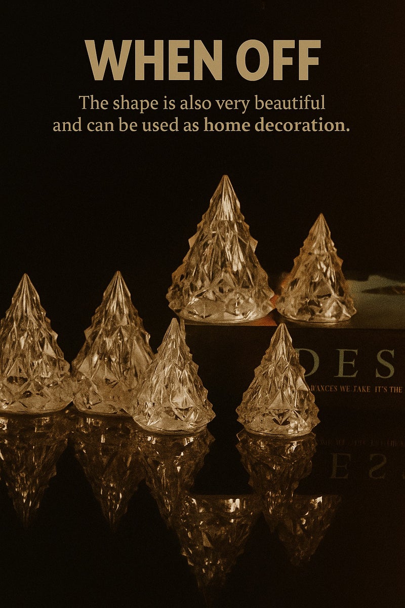 2pcs Decorative Night Lamps Romantic Table Lamps for Home Ornament Bedside Night Light for Bedrooms Safe and Design Present for Holidays and Special Occasions - Image 5