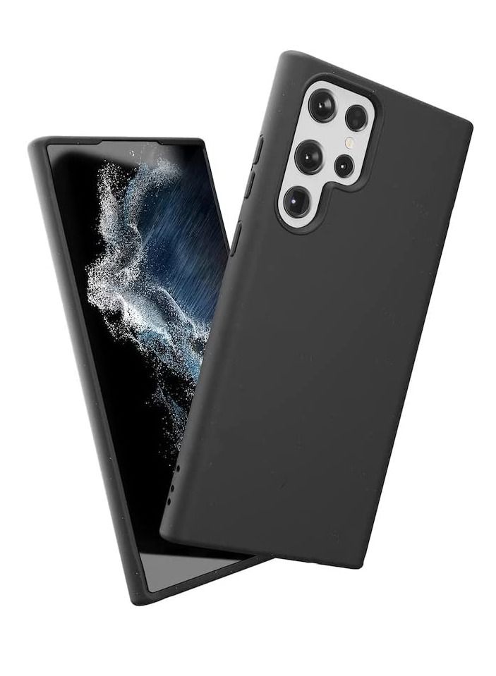 BORTONY Galaxy S22 Ultra Soft Liquid Silicone Case Slim Full-Body Protective Silicone Case Cover for Samsung Galaxy S22 Ultra 6.8 inch 2022 Released - Image 1