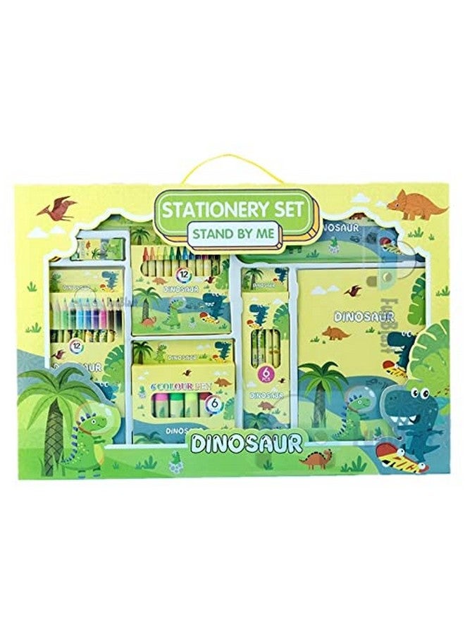 FunBlast FunBlast Stationary Kit for Girls Pencil Pen Book Eraser Sharpener Diary - Dinosaur Stationary Kit Set for Boys, Girls/Birthday Gift/Return Gift for Kids (Multicolor)  - Image 3
