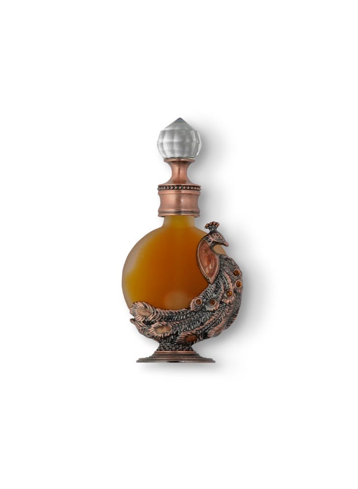 Taif Al Emarat Peacock P001 Tobacco Musk Perfume Oil – Long Lasting Unisex Fragrance Attar, 12ml - Image 1