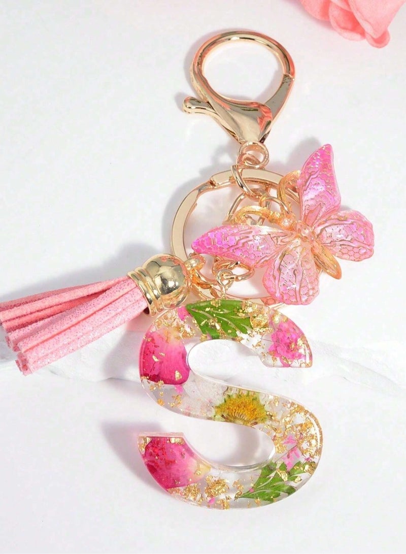 Generic Letter (S ) Keychain 