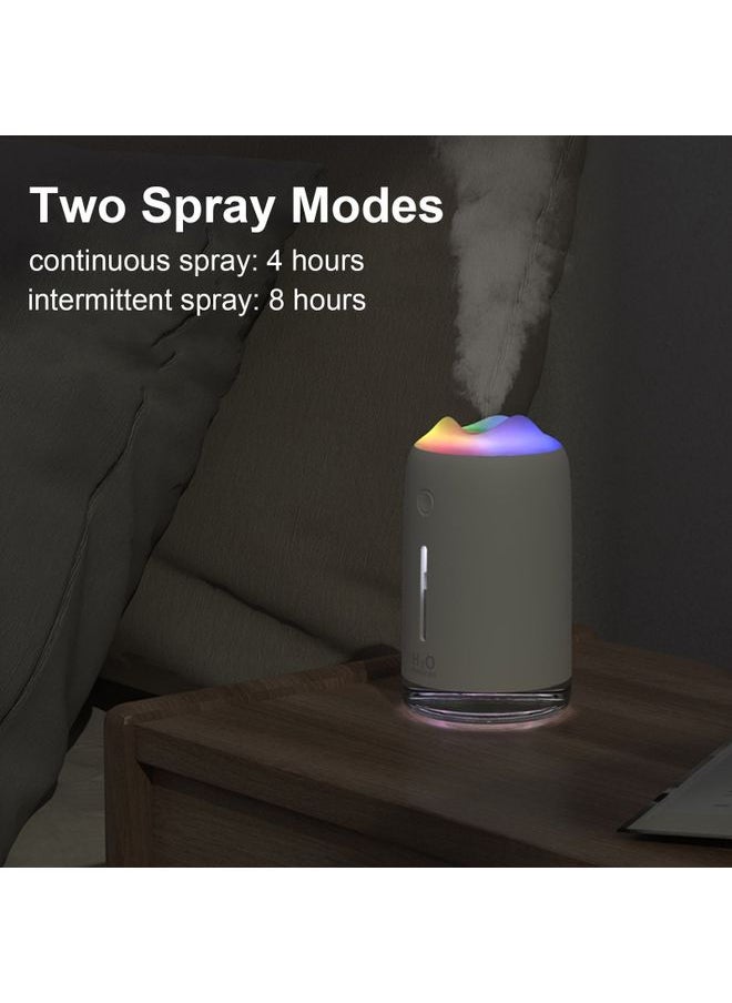 NIBEMINENT Small Desk Humidifier Pink 14.2x8.2x8.2cm  - Image 2