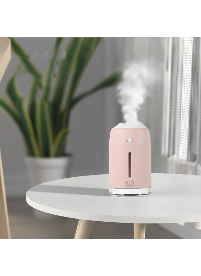 NIBEMINENT Small Desk Humidifier Pink 14.2x8.2x8.2cm  - Image 3