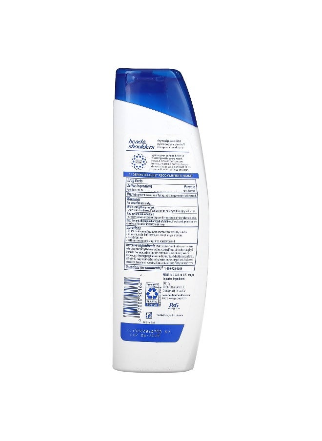 Head & Shoulders Head & Shoulders, 2 in 1 Shampoo + Conditioner, Dry Scalp Care, Infused with Almond Oil, 8.45 fl oz (250 ml)  - Image 2