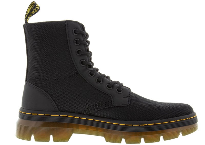Dr Martens Dr. Martens Unisex Combs Nylon Combat Boot, Black Extra Tough, 10 Women/9 Men - Image 3
