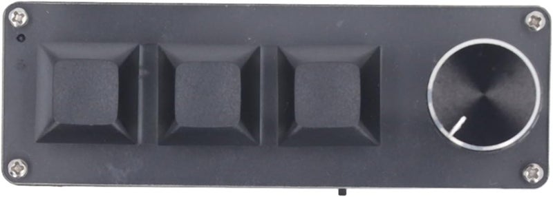 Acouto 3 Key Programmable Keypad Keyboard USB Wired & with Customizable Knob for Ulti Control - Image 1
