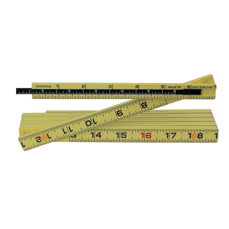 Wiha 61620 Outside Reading 6Inch Depth Extension Long Life MaxiFlex Folding Ruler 6Foot - Image 1
